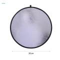 Light Reflector for Photography Round for Food Photograph Portrait Still Life 30cm. 