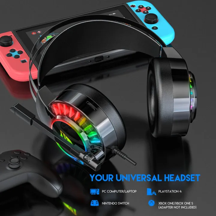 Gaming%20G605/%20G606%20Headset-%2050mm%20Drivers,%207.1%20Surround%20Sound,%20RGB%20Lighting,%20Detachable%20Stereo%20Voice%20Noise%20Cancelling%20Mic,%20Lightweight%20Memory%20Foam%20Cushion%20for%20PC%20Mac%20PS4%20PS5%20Xbox%20one%20-%20Image%209