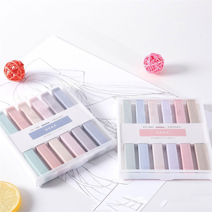 Marker Pen Highlighter Soft Marker Hand Account Stationery Markers Student School Pens Marker Alcohol Pen