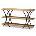 Versatile and Modern 3-Tires console Table and Media Console. 