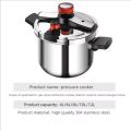 Stainless Steel Pressure Cooker Heavy Duty Fast Cooking Pot with Safety Lock Lid | Multipurpose Pressure Cooker for Rice, Chicken, Meat, Dal, Beans & Vegetables | Durable Kitchen Cookware for Gas Stove. 