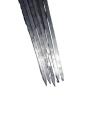 Flat Metal Sikh Tikka Boti Grilling Skewers BBQ Sticks Flat Charcoal Coal Barbecue Grill Bar B Q Grill Bar B Q Coal Grill Bar.B.Q Hand Grill  17 Inch Barbecue Skewers. 