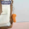 Food Keychain Realistic Fried Chicken Keychain Cute Food Pendant for Bags Keys Popular in Asia Simulated Food Decoration. 