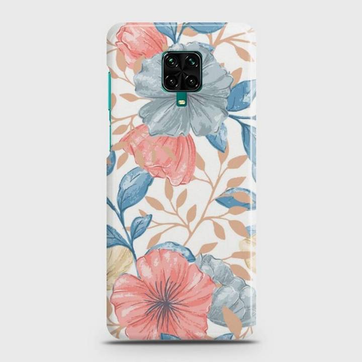 Xiaomi Redmi Note 9S Cover - SkinLee HQ Hard Case - Seamless Flower - SKINLEE-613-1-697-498