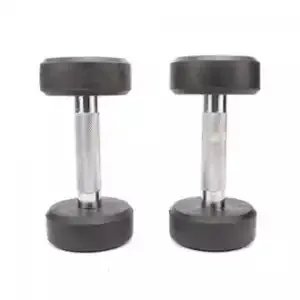 ZEE%20MAX%20FITNESS%20Rubber%20Coated%20Dumbbells%20Pair%20of%208KG(8+8)%20-%20Image%204