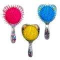 1 PC Comb/ BRUSH (Random Color) Anti-Static Massage Combs Hair Accessories Cute Cartoon Princess Hair Plastic Hot Brush For Baby Girls Children. 