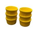Pack of 6 Melamine Mini Dip Sauce Bowls 2.5 inch / Double Glazed. 