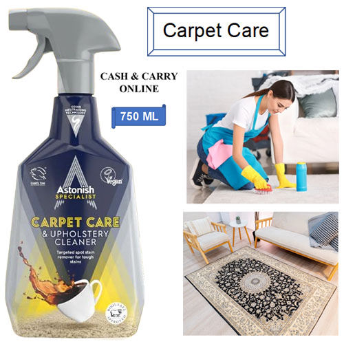 Astonish Carpet Care and Upholstery Cleaner 750 ML Spray (UK Imported) Astonish Carpet Cleaner Spray Best for Carpet