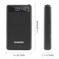HAWEEL DIY 6 x 18650 Battery 24W Fast Charge Power Bank Box Case with Display, Not Include Battery. 