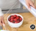 Food Wrap Cling Film Fine Cling SHRINK Wrap Cling Rolls Food Organizer (Food Wrapping Plastic) Shrink ROLL - 50 METER. 