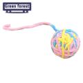 Scratch-resistant Cat Toy Interactive Plush Cat Ball Toy with Bell Scratch-resistant Fun Bright Colors Ideal for Southeast Asian Cat Lovers Cat Toy with Fine Workmanship. 