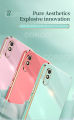 For Xiaomi Redmi 9A Back Cover Luxury 6D Plating Soft Case Camera Lens Protection Square Frame Silicone Glossy Shockproof Mobile Phone Cases. 