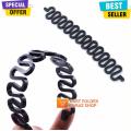 Pack of 12 Hair Accessories Hair Puff Maker Comb Sponge Hair Make Pad Comb hair Hair Puff Hairstyle Device Hair Ponytail Comb Styling Tools Hair Styling Clip Stick Bun Maker Braid Tool Hair Bumpits French Braid Maker Hair Bun Donut Maker. 
