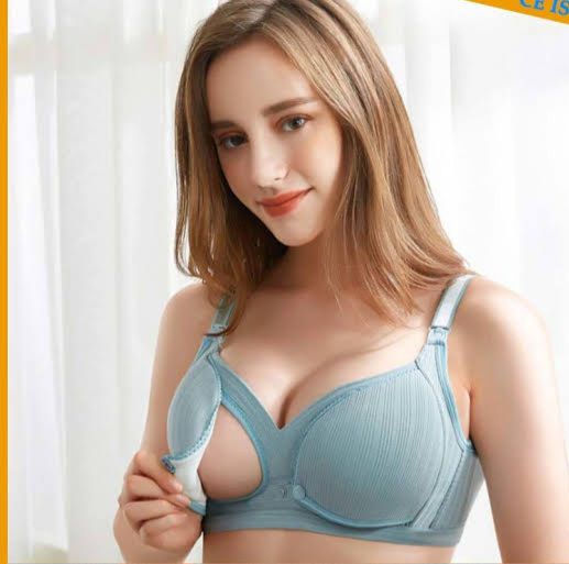 Women's%20Cotton%20Non%20Padded%20Breast-feeding%20Nursing%20Maternity%20Intimates%20-%20Image%202