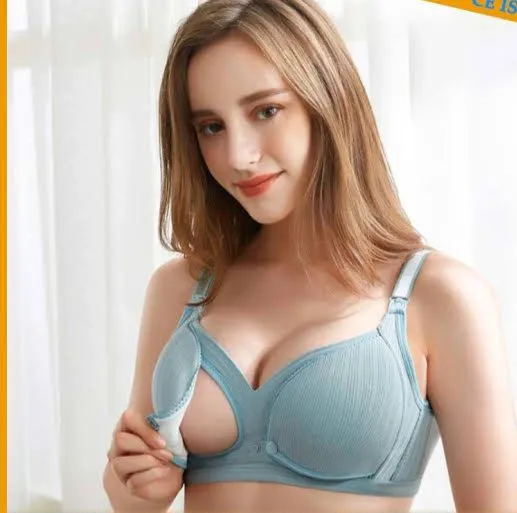Women's%20Cotton%20Non%20Padded%20Breast-feeding%20Nursing%20Maternity%20Intimates%20-%20Image%202