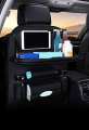 Leatherite Seat Back Organizer with Laptop Tray for All Cars. 