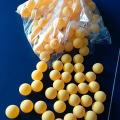 50 pcs 40 mm table tennis training balls, ping pong balls, Yelow/White Random. 