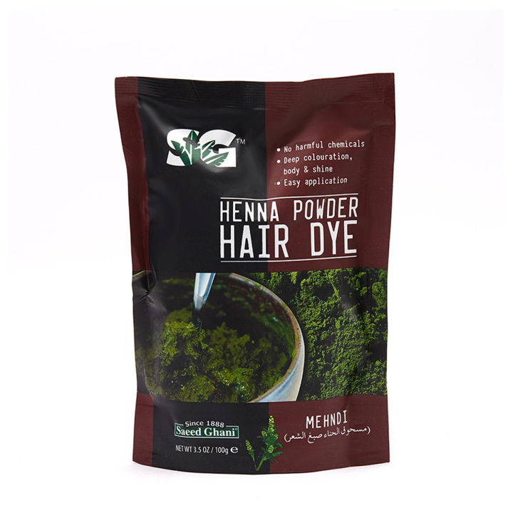 Saeed Ghani Henna Powder Hair Dye (100gm)
