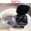 Applicable to Samsung Galaxy buds live/pro Earphone Case Sets Transparent TPU Protective Soft Case. 