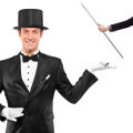 Portable Professional Magic Wand Magic Telescopic Props Funny Staff Martial Arts Metal Magic Pocket. 