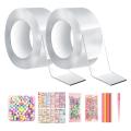 Nano Tape Kit Double Sided Tape Bubble Blowing Tape 1 Roll. 