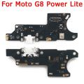 Charging Port For Motorola Moto G9 Plus G8 Power Lite G7 G6 G5 G4 Play USB Charge Board Connector Plate Flex Spare Parts. 