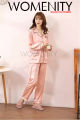 Womenity Hot Sexy Plain Silk Night Dress For Girls Night Suit For Women Silk Night Dress For Girls Silk Sleepwear For Women Silk Night Wear For Women Pjs For Women. 