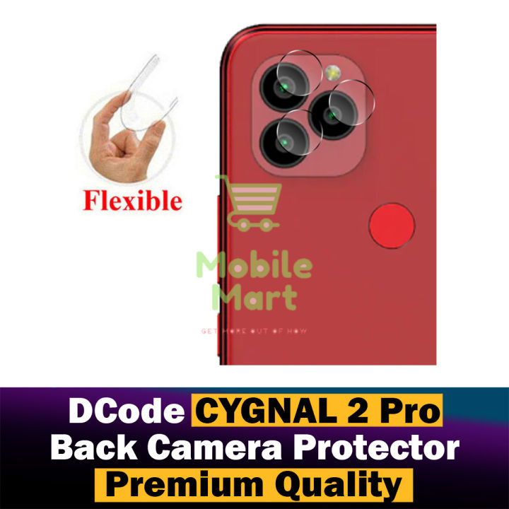 Dcode Cygnal 2 Pro Back Rear Camera Protector 9H Gorilla Flexible Protection For Dcode Cygnal 2 Pro