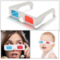 10 Pcs Cardboard Frame 3d Glasses Viewing Movie Television Props Paper Style Eyeglasses. 
