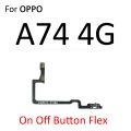 Power ON OFF Mute Switch Control Key Volume Button Flex Cable Parts For OPPO A54 A53s A53 Global A52 A74. 
