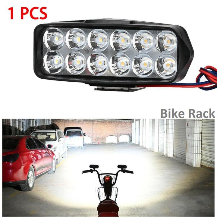 Super%20Bright%2012%20LED%20Light%20Bar%20For%20Car%20Bumpers,%20Jeeps%20&%20Bikes%20Universal%20Fitting%20Hi%20&%20Flasher%20-%20Image%204
