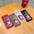 Hontinga for Redmi Note 7 Note 7 Pro Back Cover Red Doraemon Pattern Ladder Soft Camera Protection Rubber Phone Case. 