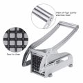 Stainless Steel French Fries Potato Cutter Slicer Potato Chips Making Machine. 