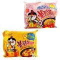 Samyang Noodles Deal - 2 Noodles - Buldak Cheese Ramen - Carbonara noodle - Samyang Korean - Imported noodles - Korean Noodles - Instant Noodles - Noodle. 