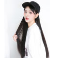 Baseball Cap with Synthetic Hair Extension Long Hair Wig Hat for Women. 