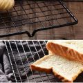 Techmanistan Multipurposed Stainless Steel Mesh Grids Non-Stick Baking Cooling Rack Tray for Cookies, Cake, Bread, Pizza, Rack Fryer. 