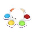 1PCS New Anti Stress Push Bubble Fidget Spinner Face-Changing Sensory Toy Push popete Spiner Stress Relief Fidget Toys For Kids. 