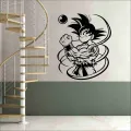 Goku Squat Gym Motivation Dragon Ball Wall Art Print Photo Poster Bedroom For Living Room stickers ID#4891. 