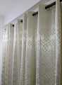 Export Silk Self Jeqaured ready made  heavy fabric for your bedroom window Blackout curtain. 