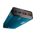 Zero® Lumin L-200 Power Bank 20000mAh 22.5W Fast Charging PowerBank | QC 3.0 Powerbank | USB-C Input/Output Powerbank  | Built-in Cable Powerbank | Aluminum Body Powerbank | Portable Powerbank  | Fast Charge Power Bank for Android & IOS. 
