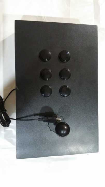 Smooth%20Usb%20Game%20Controller%20Customized%20Black%20Wooden%20Box%20Panel%20%20Joystick%206%20Buttons%20Game%20Arcade%20-%20Image%203