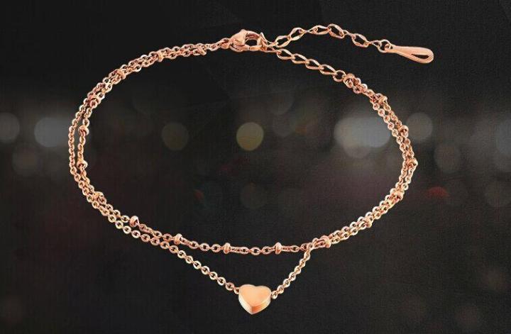 Fashion%20Double%20Love%20Heart%20Beach%20Anklet%20Titanium%20Steel%20Heart%20Gift%20Anklets%20For%20Women%20-%20Image%203
