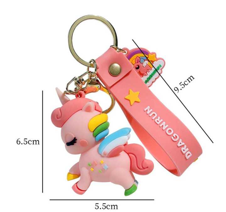 1%20PC%20cute%20Unicorn%20keychain%20with%20strap%20silicon%20material%20high%20quality%20beautiful%20keychain%20for%20kids,%20girls,%20bags%20-%20Image%202