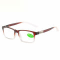 New boutique with Donghai logo full frame two-color crystal reading glasses product. 