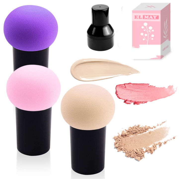 Pack of 2 -Sunisa Mushroom Head Beauty Blender | Foundation Beauty Blender