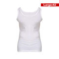 One Piece High Quality Men's Cotton white Sleeveless Vest Banyan | Softness, Lightweight Inner wear for gents Men Boys. 