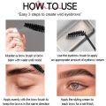 Eyebrow Styling Soap with Spoolie Brush Brow Gel Styler for Flawless Brows Long-Lasting Wax Hold & Natural Look. 
