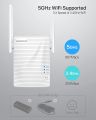 BròsTrênd AC1200 WiFi to Ethernet Adapter Converter for Printer, Smart TV, Game Console, Playstation, Xbòx, Blú-Ráy Player, WiFi Brídge Dual Bánd Wireless 5GHz 867Mbps + 2.4GHz 300Mbps, w/ RJ45 Port. 
