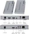 HDMI USB KVM Extender Uto 1080p resolution | Over IP, Fiber, 120 mtr, 200 mtr, 200 mtr. 