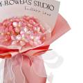 Flower Bouquet Craft Bouquet Making Materials Artificial Flowers Flower Making Set DIY Bouquet Set for Birthday Wedding Party Gift for Women. 